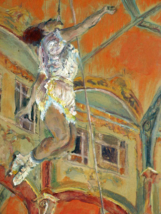 Edgar Degas (1834-1917) Miss La La at the Cirque Fernando