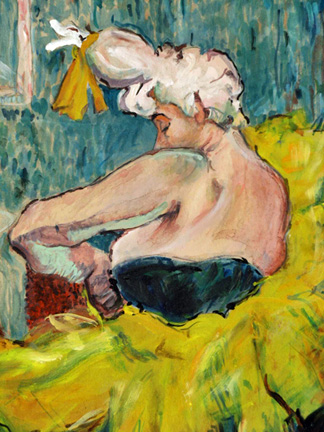 Henri de Toulouse-Lautrec (1864-1901) Die Clownin Cha-U-Kao 1895