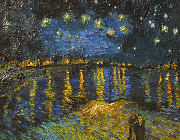 Van Gogh Sternennacht über der Rhone (1888) Musée d’Orsay
