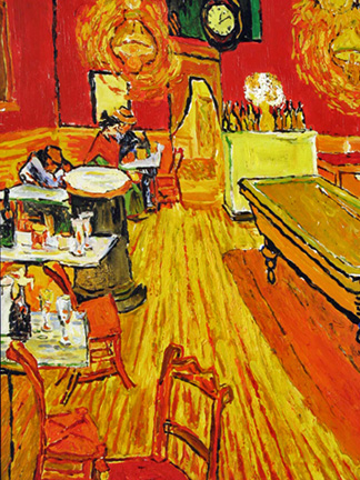 Vincent Van Gogh (1853-1890) Nachtcafé am Place Lamartine in Arles