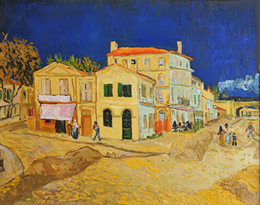 Vincent Van Gogh (1853-1890) Das gelbe Haus in Arles 1888 72x91,5cm
